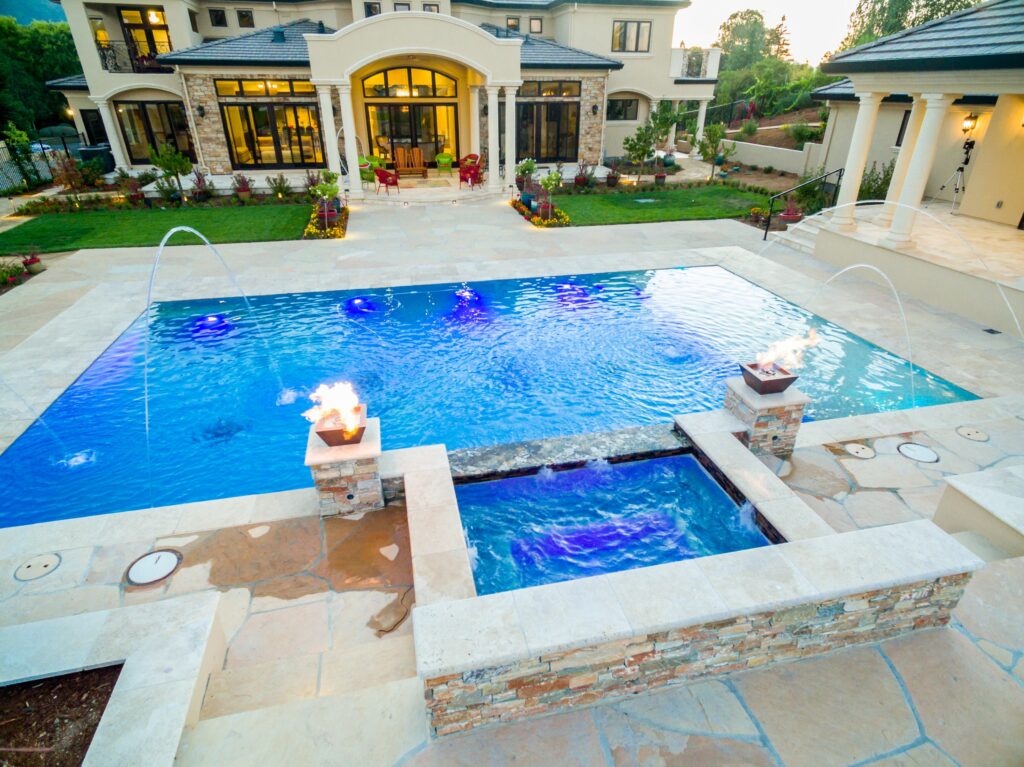 Custom House built with pool, 9.2 Surround sound system home theater Home Automation system & outdoor Gas log