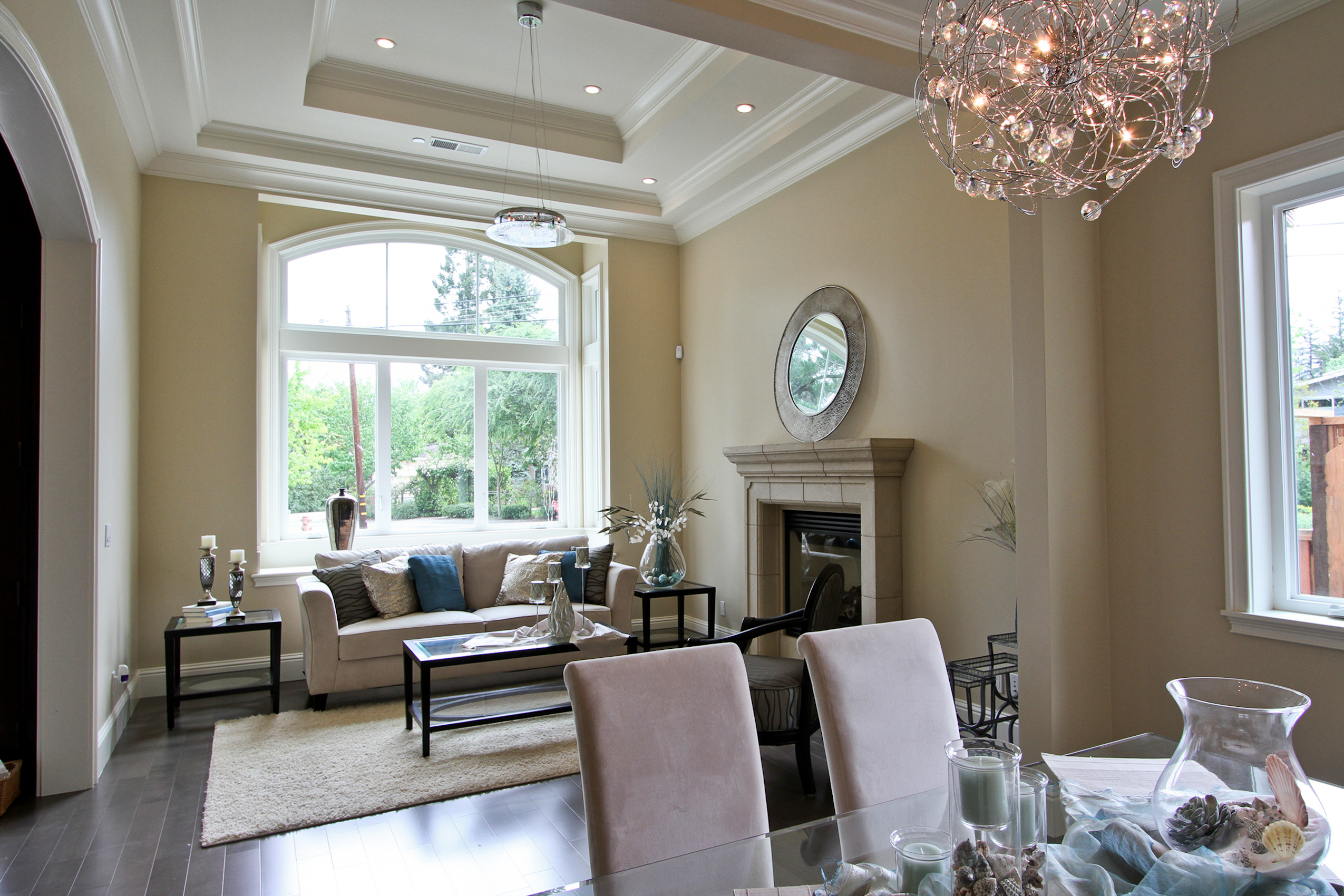 Interiors of custom home built in sunnyvale, palo alto, los altos, cupertino, mountain view, and redwood city services areas